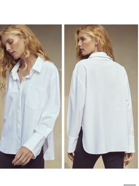 ONA by Yoon Chung Women's Oversized Shirt White